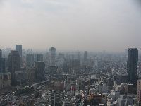 Pohled na Osaku