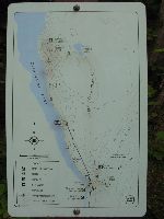 Mapa Trailu u Clearwater Lake