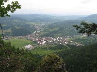 Pohled na vesnici Terchov