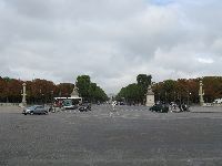 Pohled na Champs-Elyses