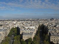 Pohled z Arc de Triomphe