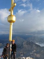 Vrchol Zugspitze (2966m)