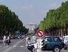Champs lyses from Place de la Concorde